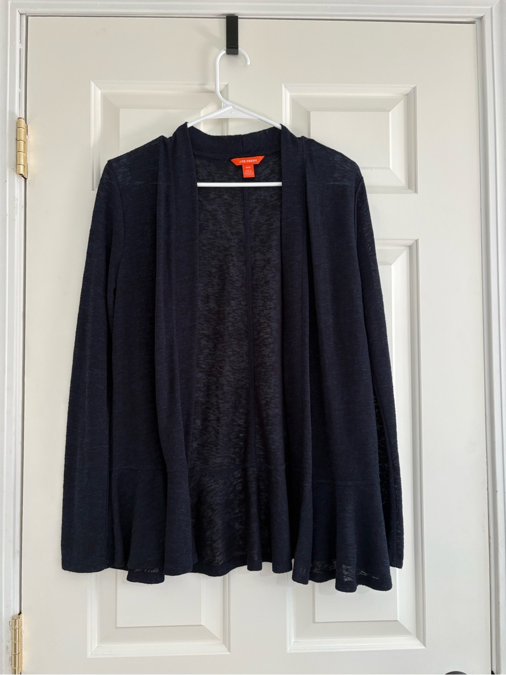 Joe Fresh Open-Front Navy Blue Women's Cardigan